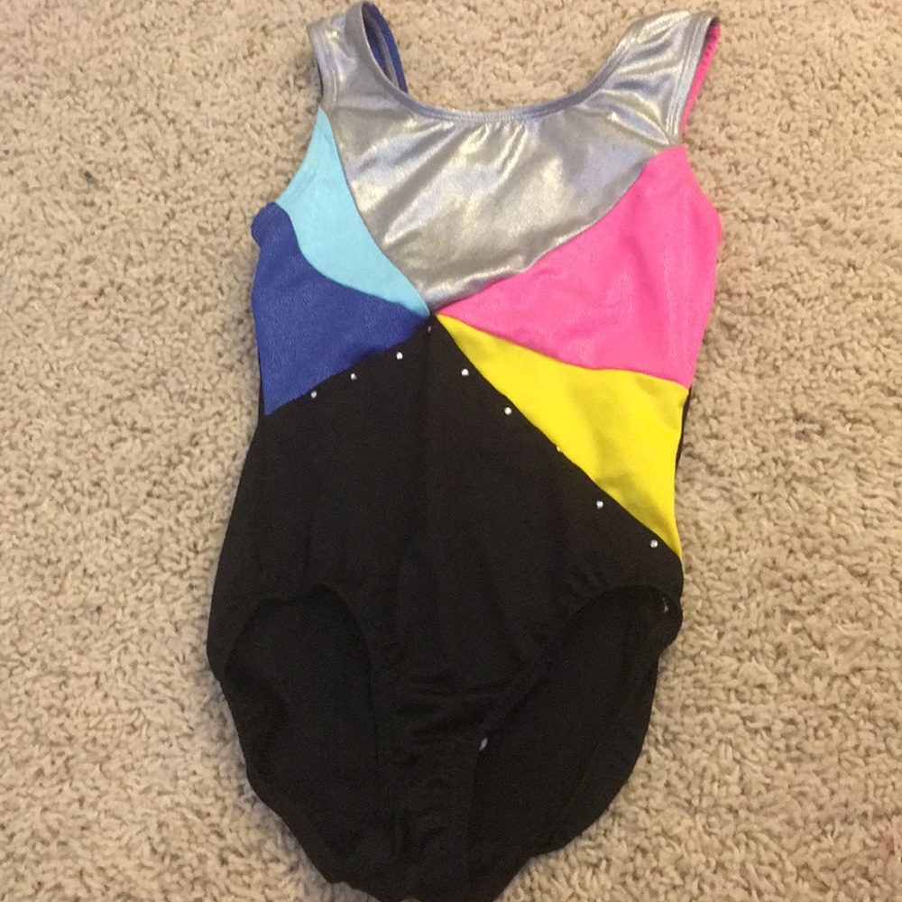 Gymnastics leotard! So pretty! Holographic!